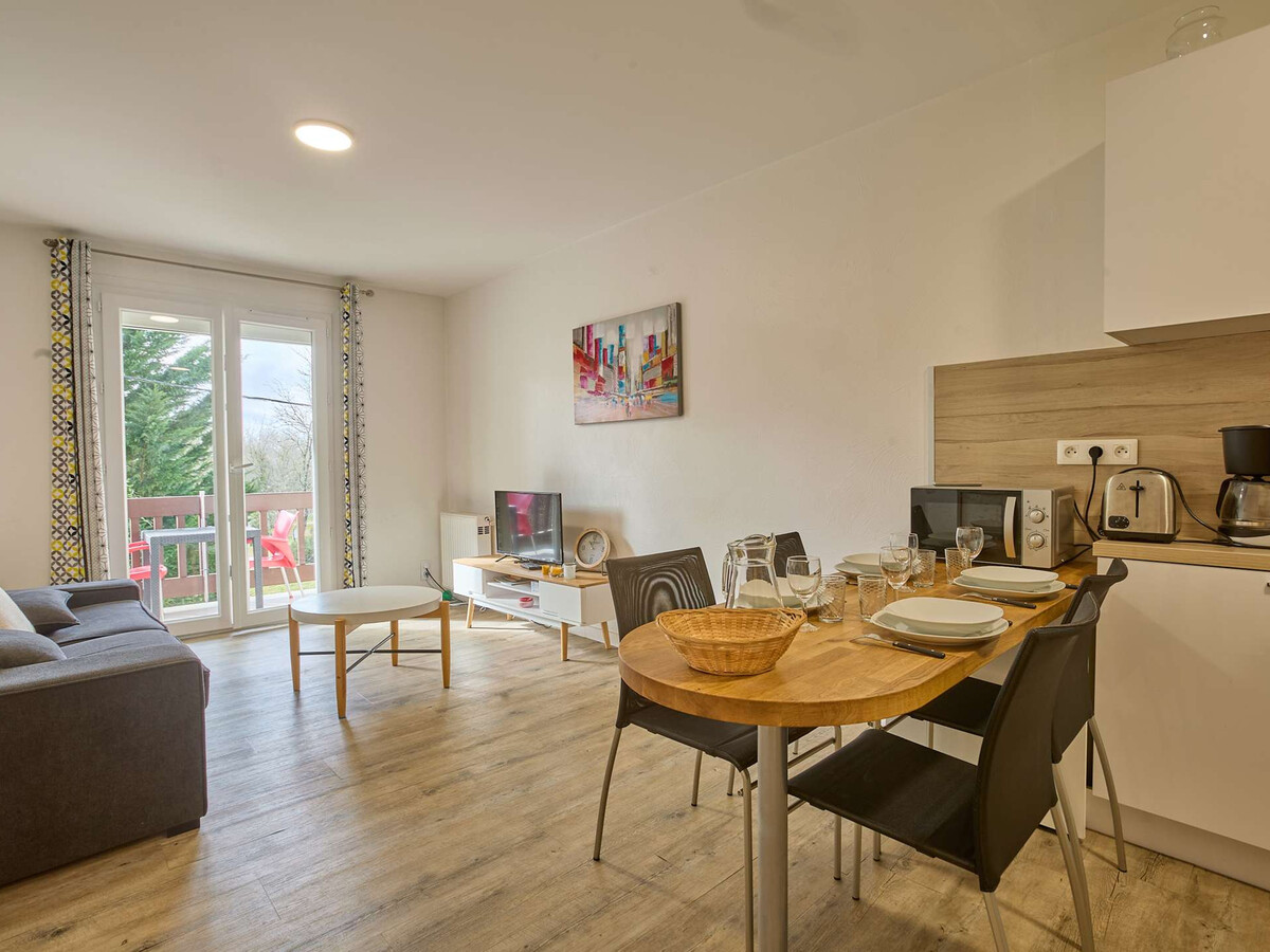 T2 rénové 40 m² avec balcon sud, wifi et animaux à Barbotan - Photo 1