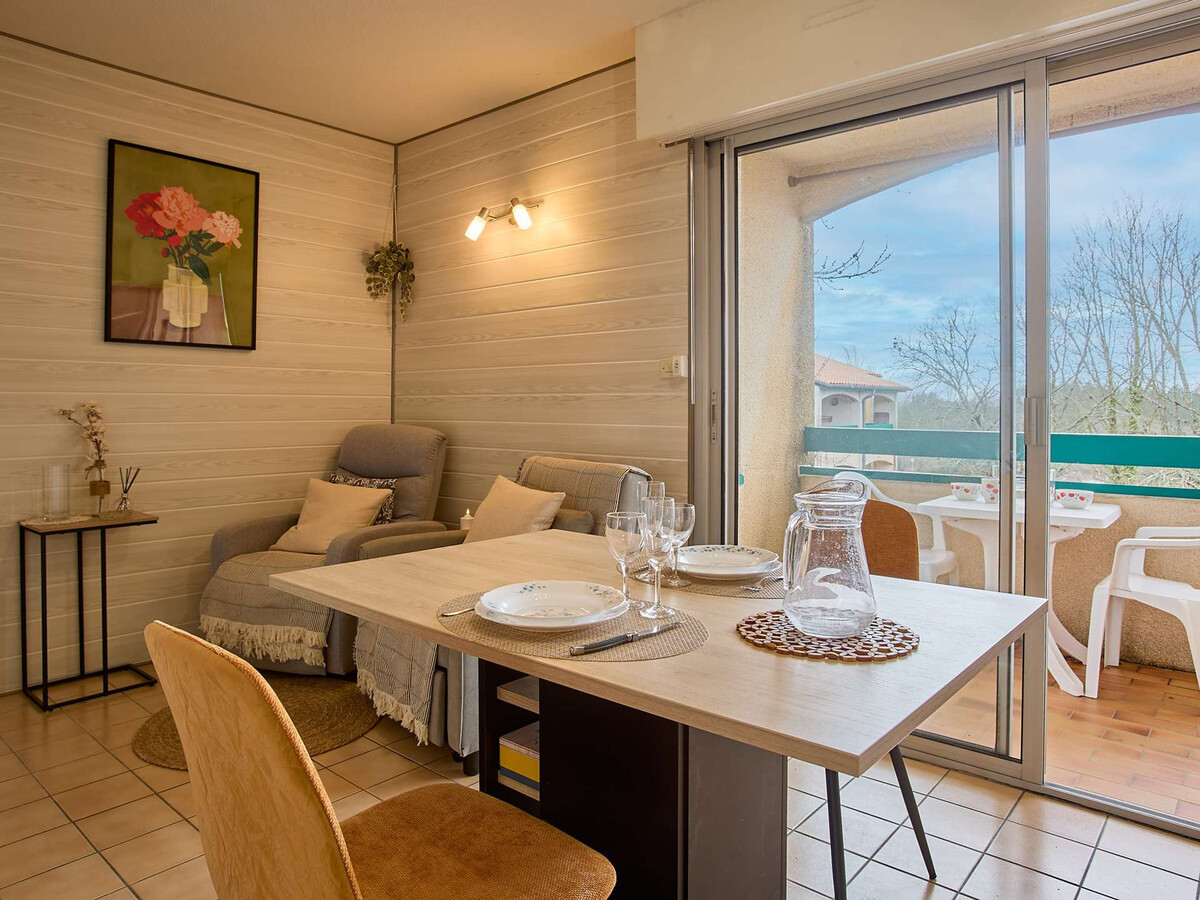 T2 Barbotan-les-Thermes, balcon sud et calme parc - Photo 1