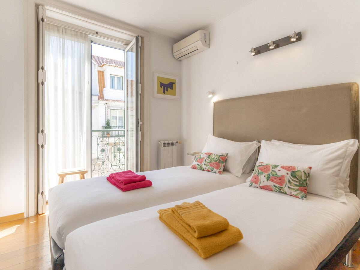 Appartement Baixa avec ascenseur, balcon Tage, 2 chambres - Photo 4