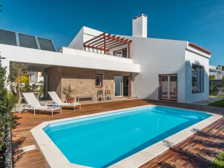 Location villa à Sesimbra, Villa moderne près de Sesimbra avec piscine et jardin