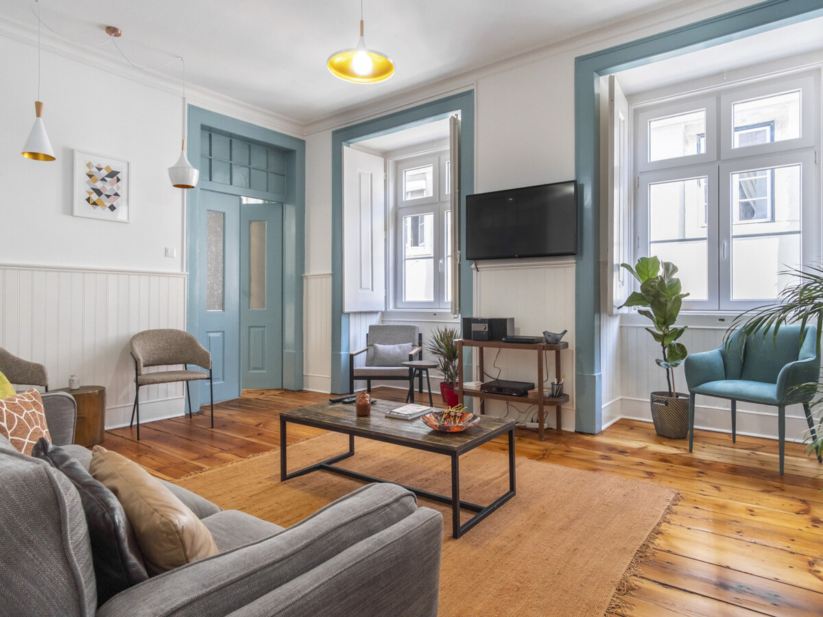 Apt 3 chambres Baixa avec 2 salons et cuisine îlot - Photo 2