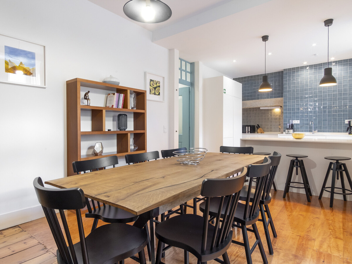 Apt 3 chambres Baixa avec 2 salons et cuisine îlot - Photo 3