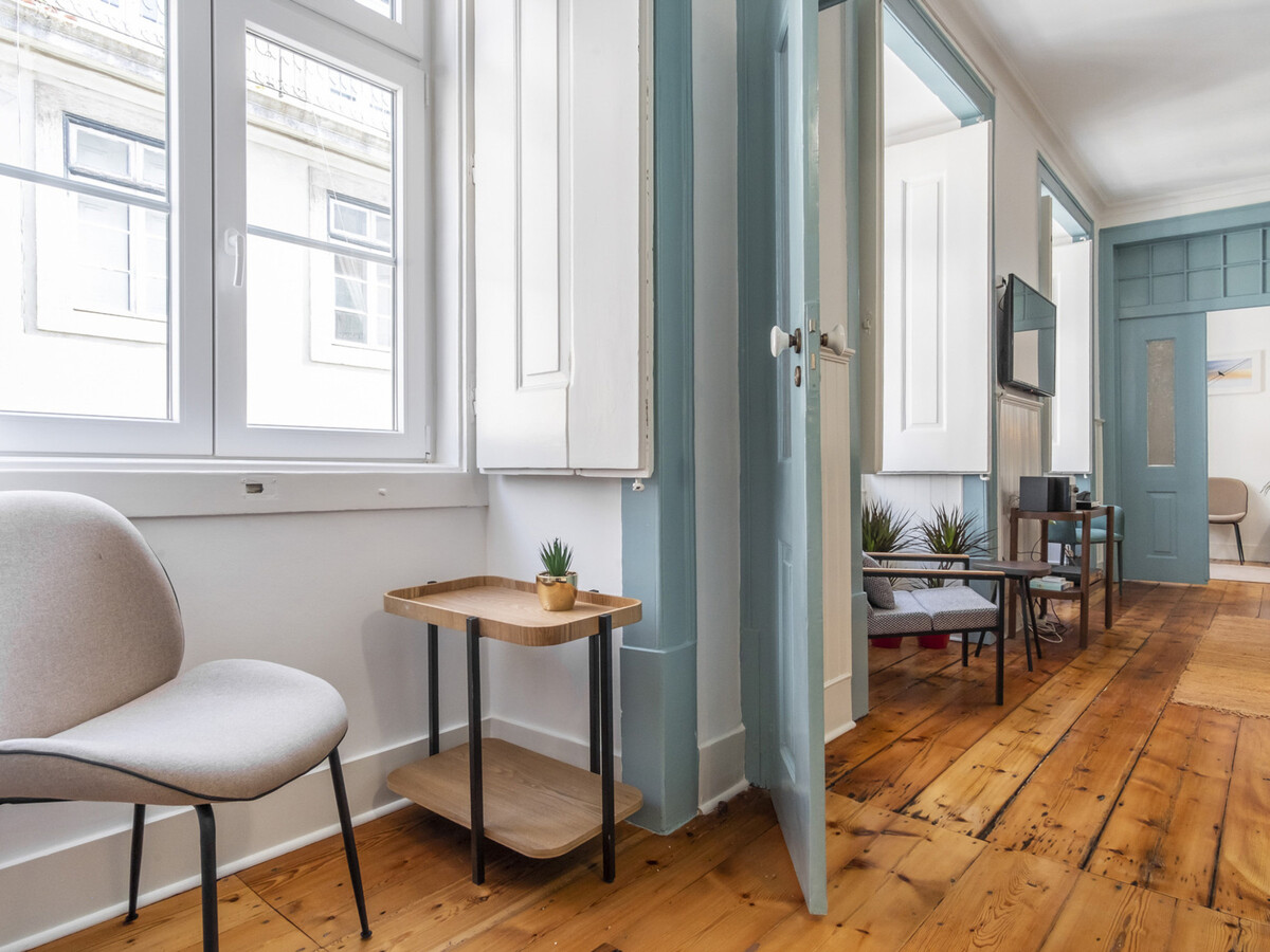 Apt 3 chambres Baixa avec 2 salons et cuisine îlot - Photo 13