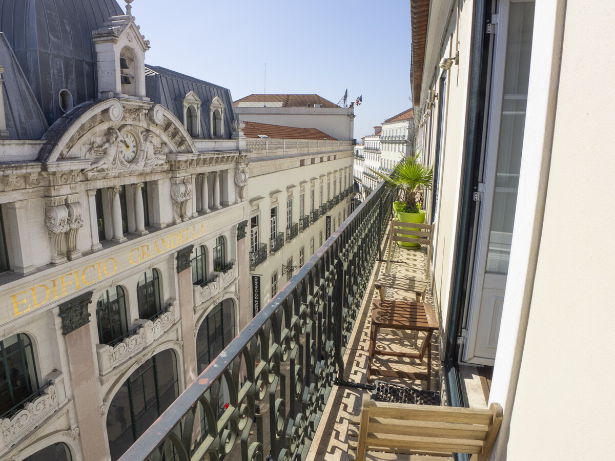 Appartement 3 chambres Rua do Carmo avec vue Ascenseur Santa Justa - Photo 22
