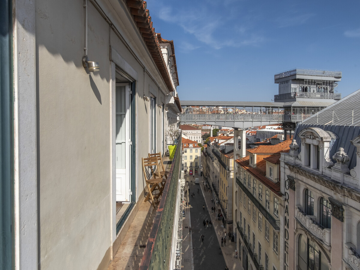 Appartement 3 chambres Rua do Carmo avec vue Ascenseur Santa Justa - Photo 28