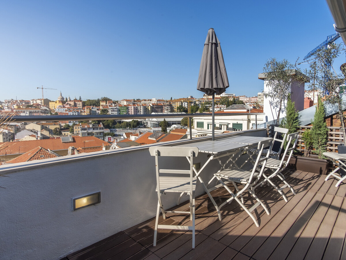 Penthouse 3 chambres avec terrasse panoramique à Príncipe Real - Photo 14