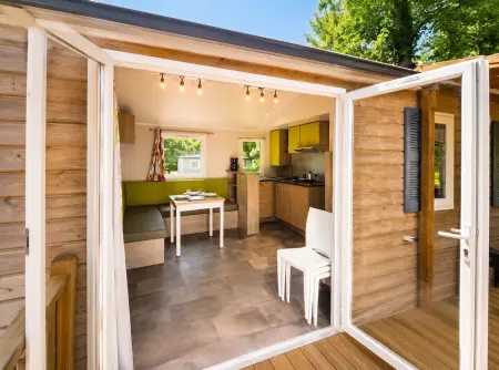 Bungalow avec terrasse sur la forêt à Saint-Chéron, 6 pers. : photo 6