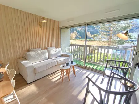 Location appartement à Saint Lary Soulan, Appartement T3 pour 6 personnes, balcon sud, parking, proche des pistes – Saint-Lary-Soulan