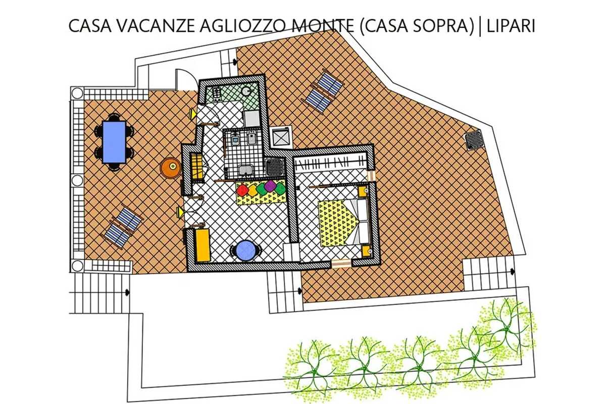Appartement 5 pers. avec terrasse vue mer à Lipari - Photo 20