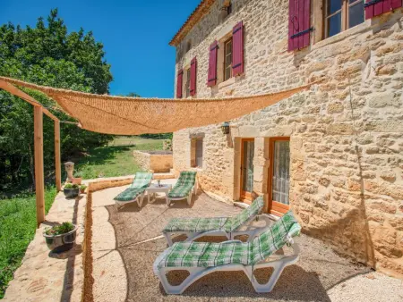 Le Mas d'Amour : maison de charme avec jacuzzi à Montcabrier : photo 15