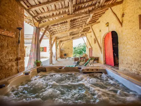 Le Mas d'Amour : maison de charme avec jacuzzi à Montcabrier : photo 51