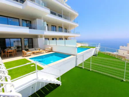 D'Mediterranea : apt 4 pers, piscine privée & sauna : photo 3