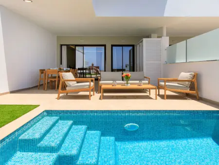 D'Mediterranea : apt 4 pers, piscine privée & sauna : photo 10