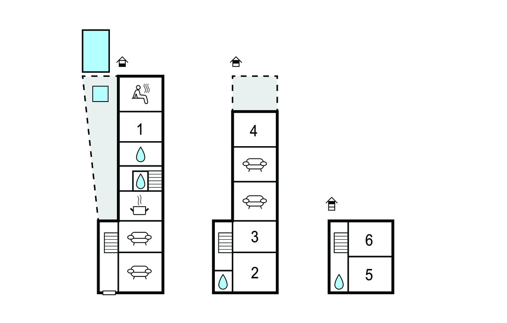 Maison 6 chambres avec piscine chauffée et sauna - Photo 23