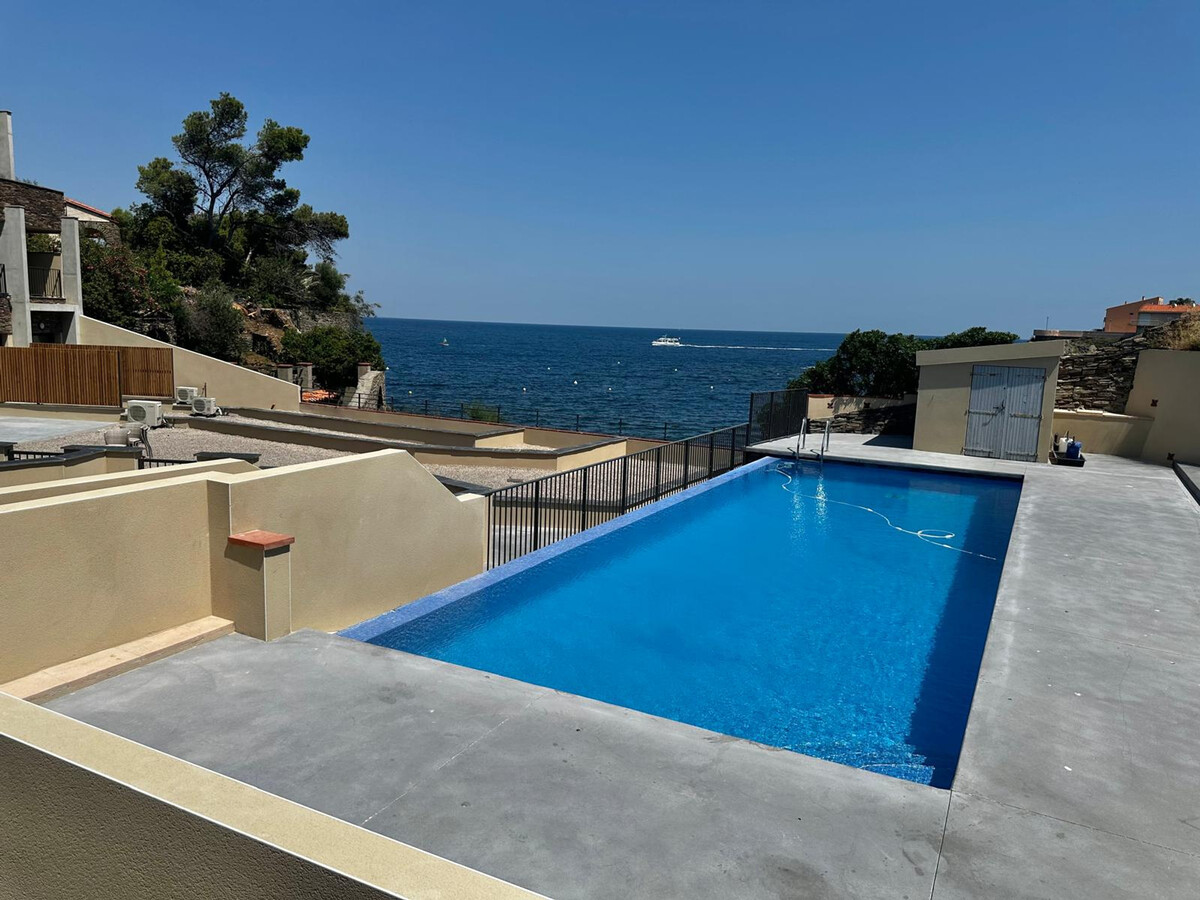 Studio Collioure vue mer, piscine et parking - Photo 1
