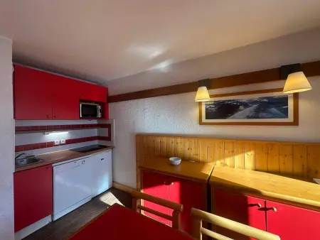 Appartement 6 pers La Plagne 1800, parking et piscine : photo 3