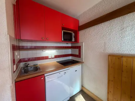 Appartement 6 pers La Plagne 1800, parking et piscine : photo 8