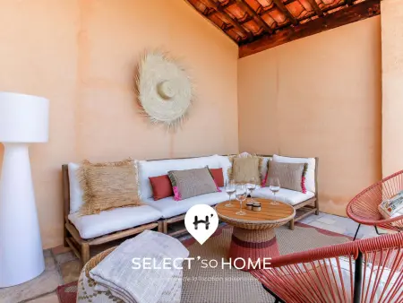 Villa bohème Mont des Roses avec piscine débordement : photo 23