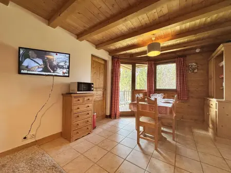 Location appartement à Crest Voland, Appartement 3 pièces à Crest-Voland, 7 pers, parking