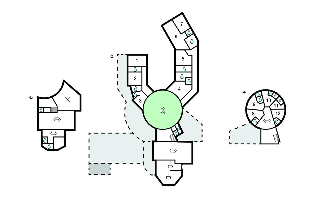 Villa des artistes à Suze la Rousse : 12 chambres, piscine - Photo 43