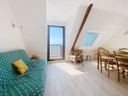 Appartement front de mer Jullouville, 1 chambre : photo 5