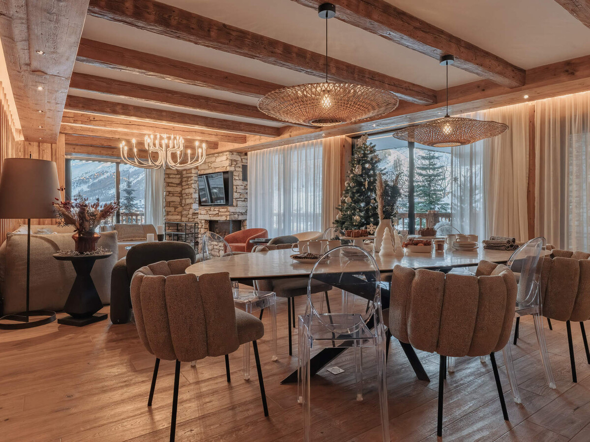 Penthouse Best View Val-d'Isère, 5 suites vue pistes - Photo 2