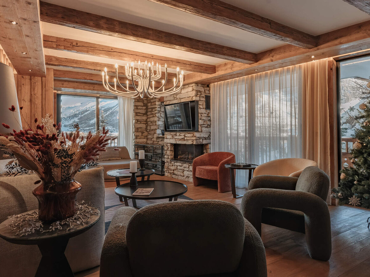 Penthouse Best View Val-d'Isère, 5 suites vue pistes - Photo 7