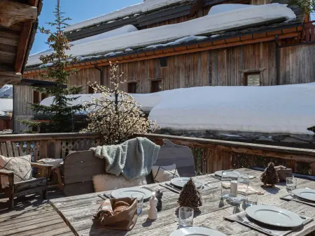 Chalet montagnard avec hammam et cheminée à Val-d'Isère - Photo 10