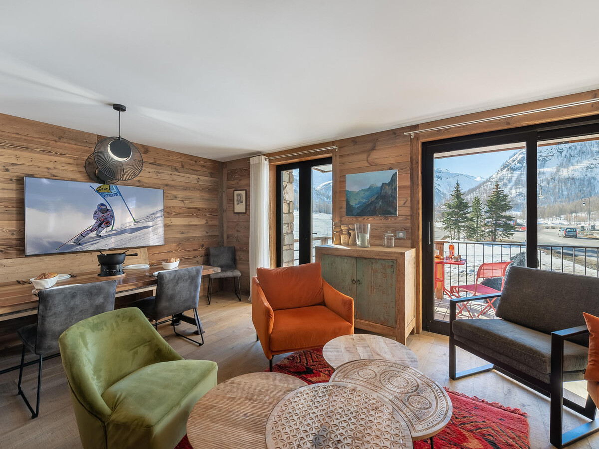 Appartement 87m² Val-d'Isère, 6 pers, accès direct aux pistes - Photo 1