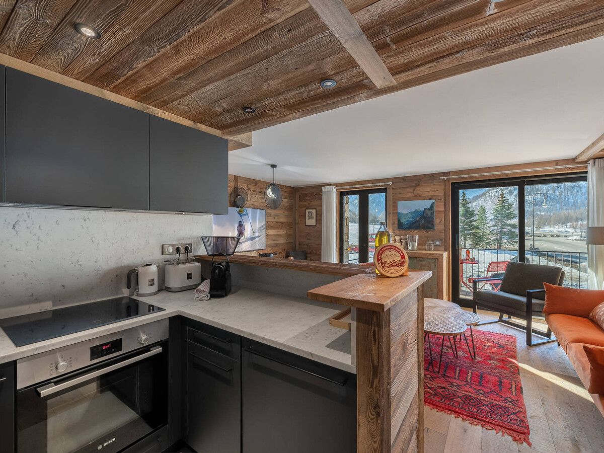 Appartement 87m² Val-d'Isère, 6 pers, accès direct aux pistes - Photo 3