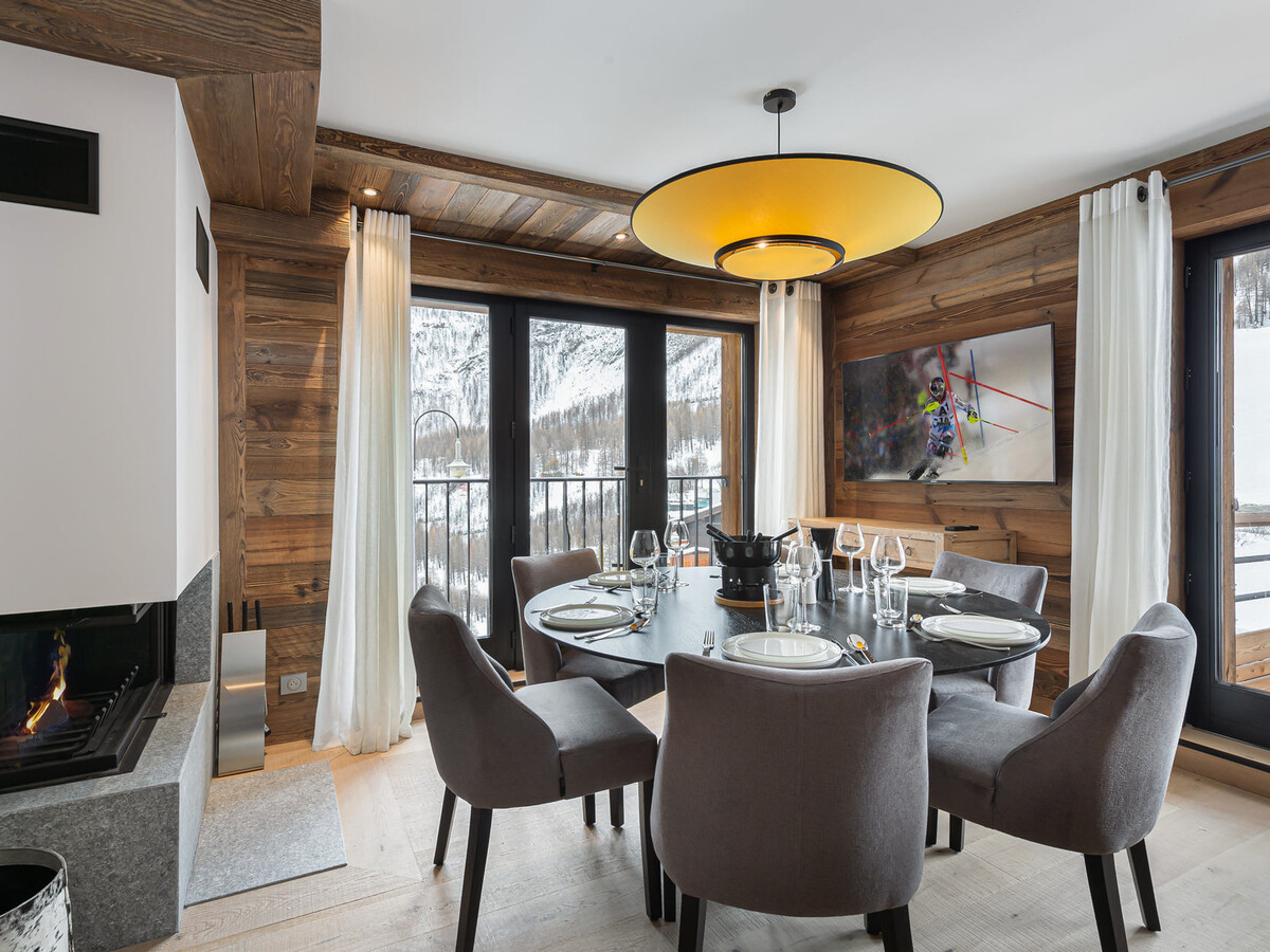 Appartement design Val-d'Isère, 6 pers, cheminée - Photo 3