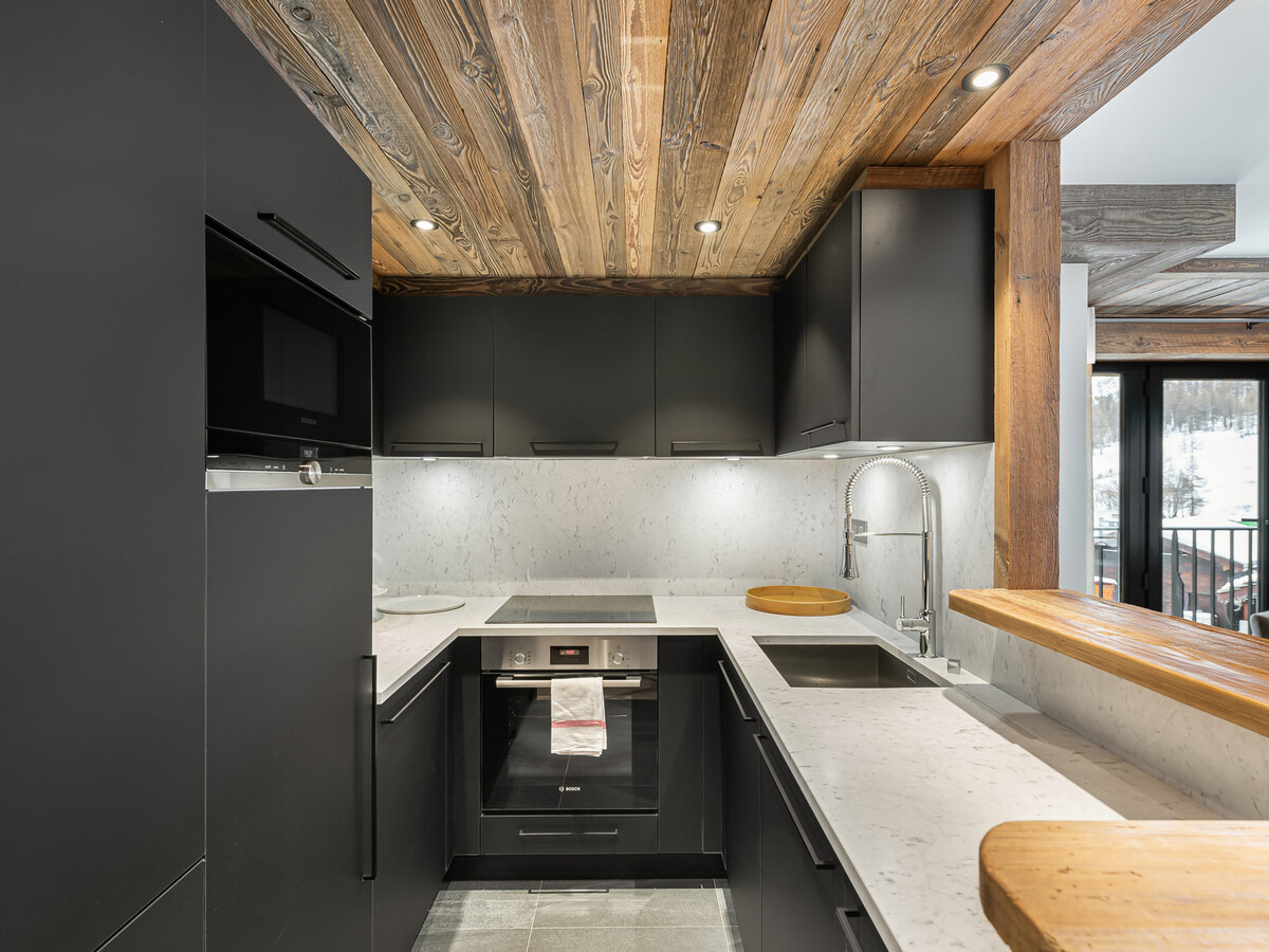Appartement design Val-d'Isère, 6 pers, cheminée - Photo 8