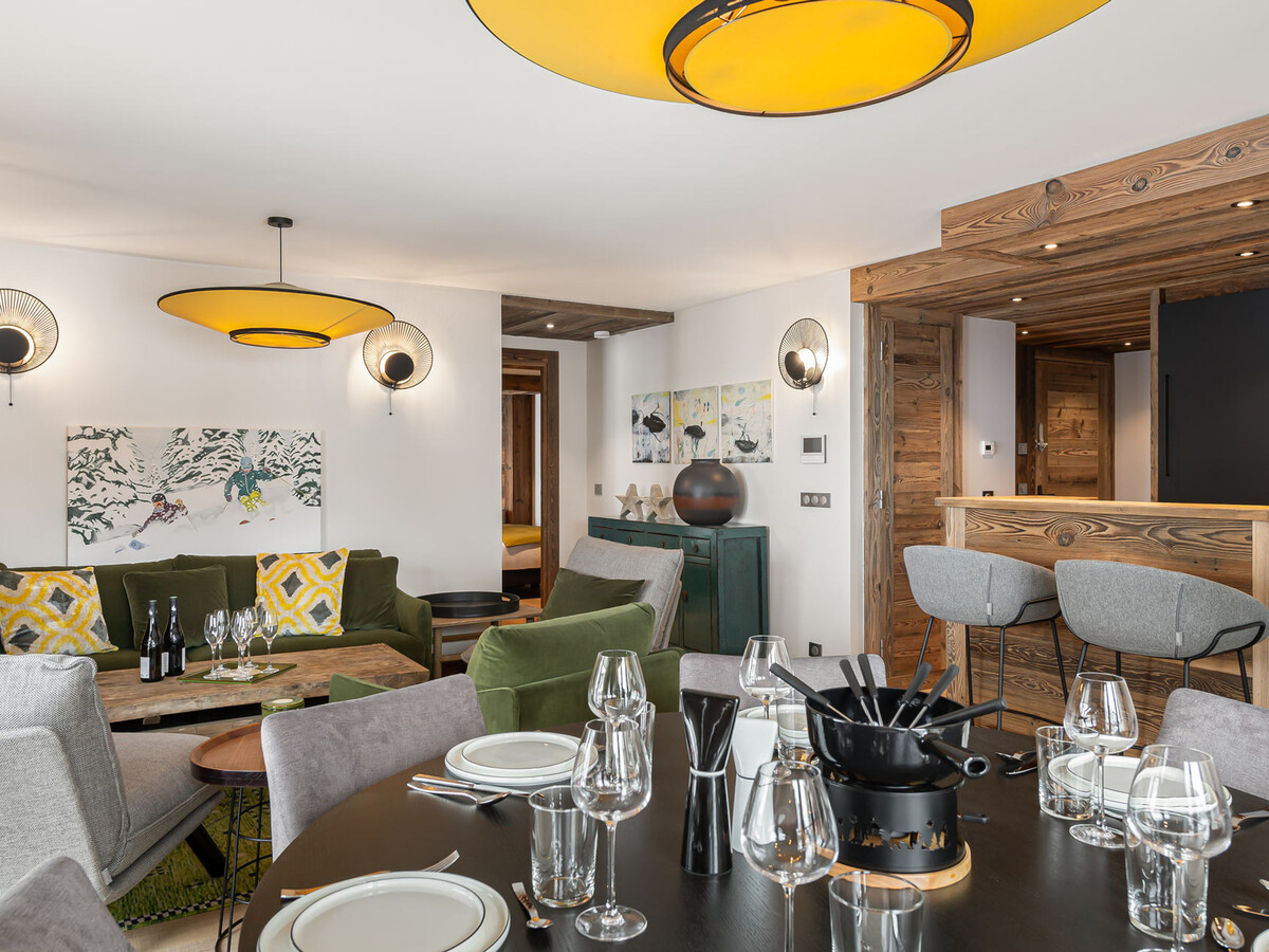 Appartement design Val-d'Isère, 6 pers, cheminée - Photo 9