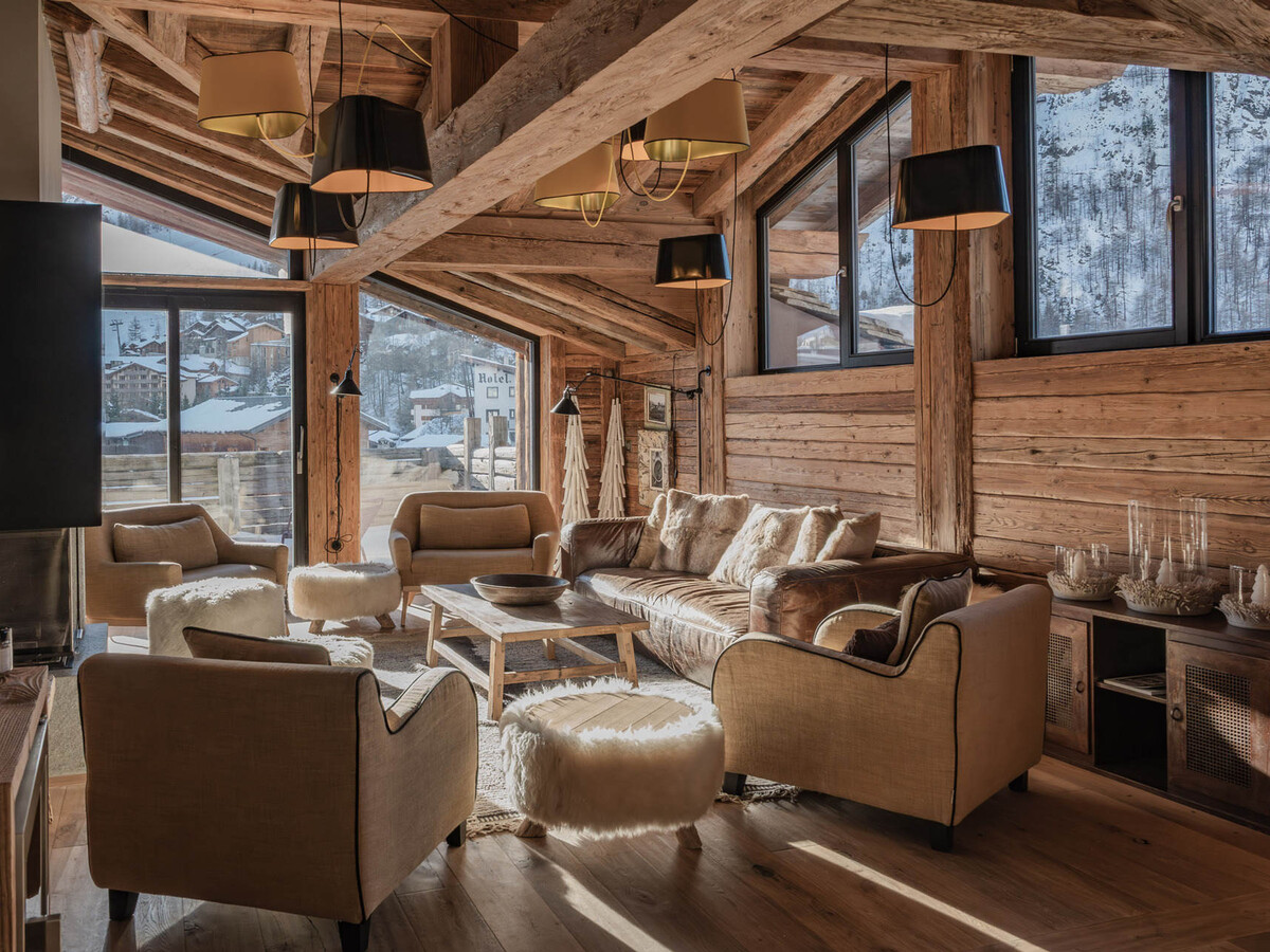 Appartement 5 chambres sous les toits de Val-d'Isère - Photo 1
