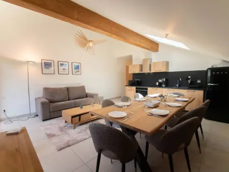 Appartement 4 pièces neuf Valmorel, vue Lauzière : photo 3