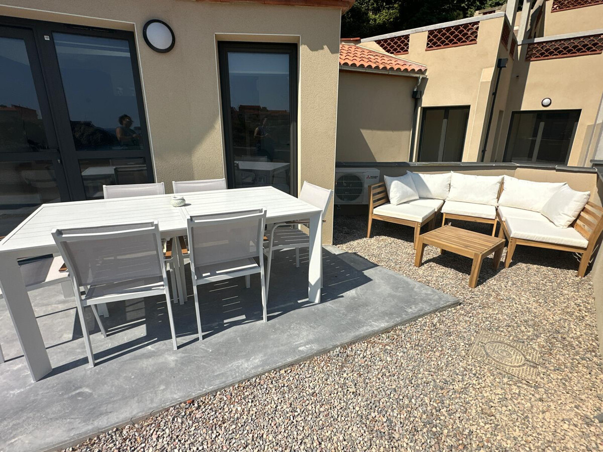 Appartement 4 pers. Collioure - Terrasse vue mer & piscine - Photo 4