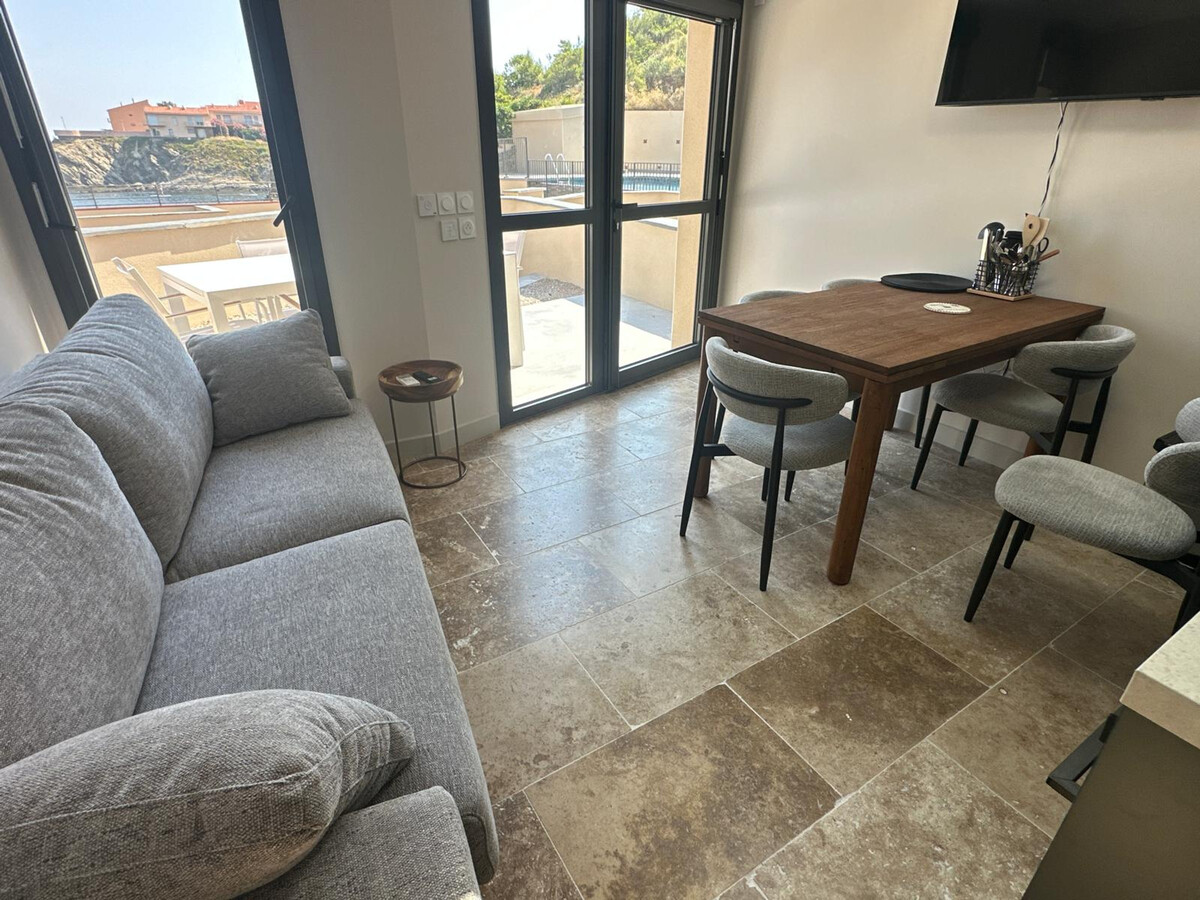 Appartement 4 pers. Collioure - Terrasse vue mer & piscine - Photo 6