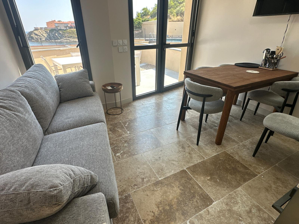 Appartement 4 pers. Collioure - Terrasse vue mer & piscine - Photo 12