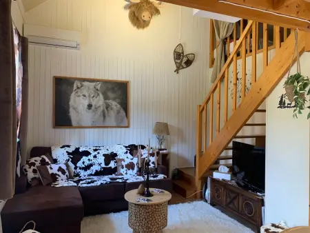 Location chalet à Barcelonnette, Chalet montagne pour 4, terrasse près du Golf