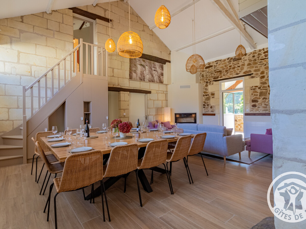 Gîte du Cellier : 15 personnes, vignoble Anjou-Saumur - Photo 9