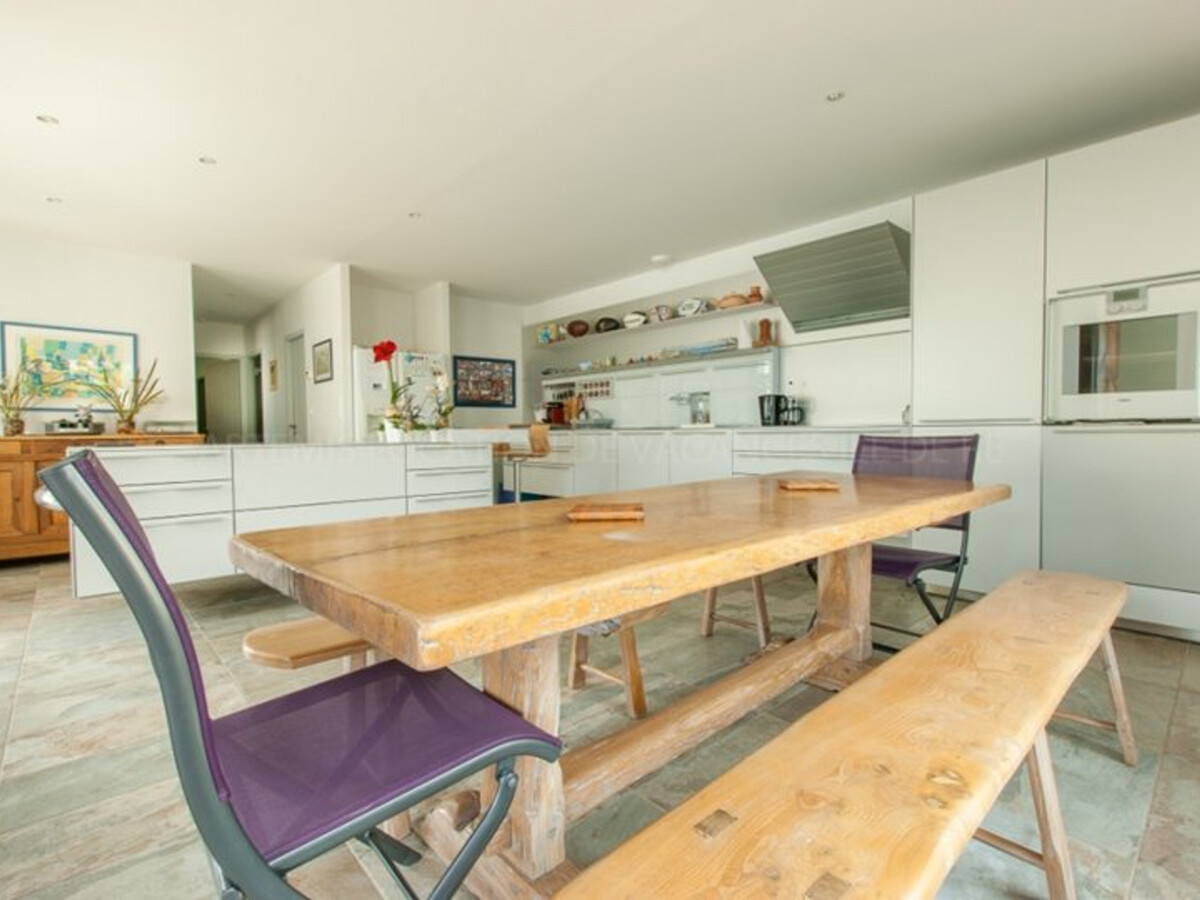 Villa 8 pers. piscine chauffée et cuisine d'été - Photo 6