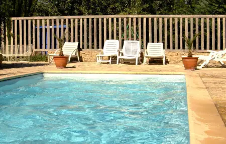 Maison pierre avec piscine partagée au pied du Mont Ventoux : photo 10