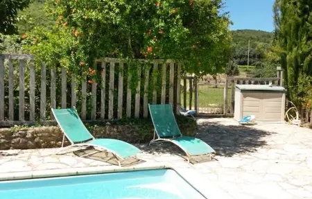 Maison pierre avec piscine partagée au pied du Mont Ventoux : photo 12
