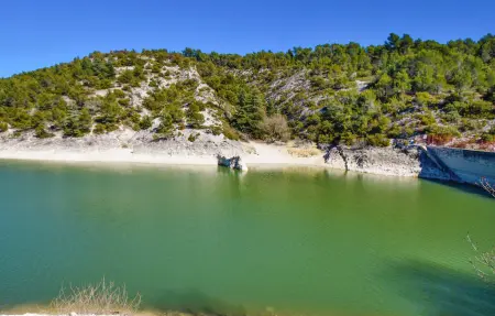 Maison pierre avec piscine partagée au pied du Mont Ventoux : photo 15