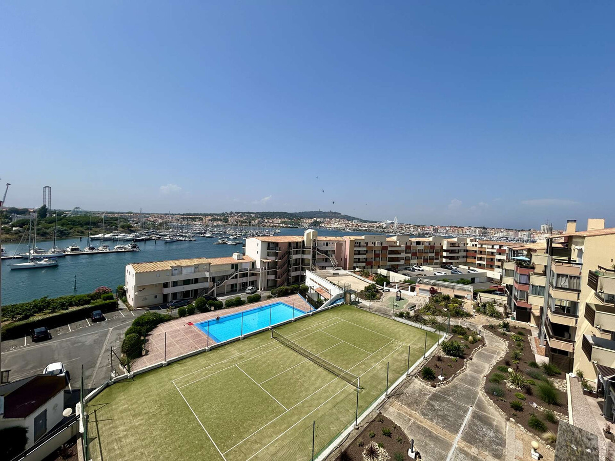 Appartement 6 pers. au Cap d'Agde, terrasse vue port - Photo 14