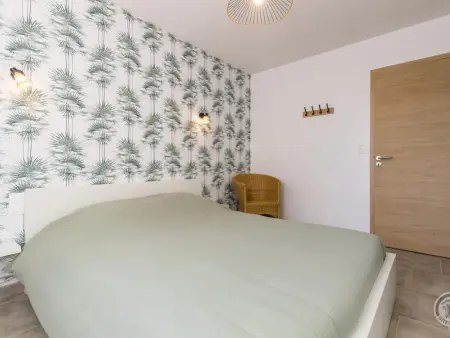 Maison plage à Portbail : 3 chambres, séjour lumineux, draps inclus : photo 4