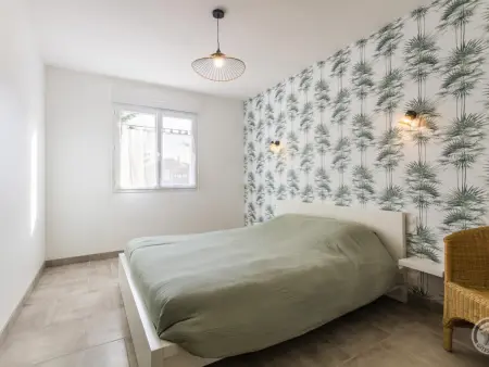 Maison plage à Portbail : 3 chambres, séjour lumineux, draps inclus : photo 10