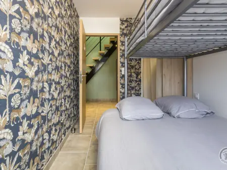 Maison plage à Portbail : 3 chambres, séjour lumineux, draps inclus : photo 12