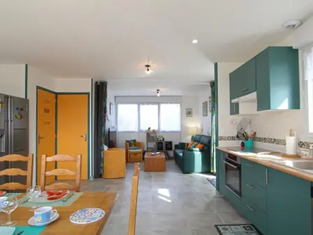 Maison 5 pers. à 30m de la plage, jardin clos, animaux OK : photo 6