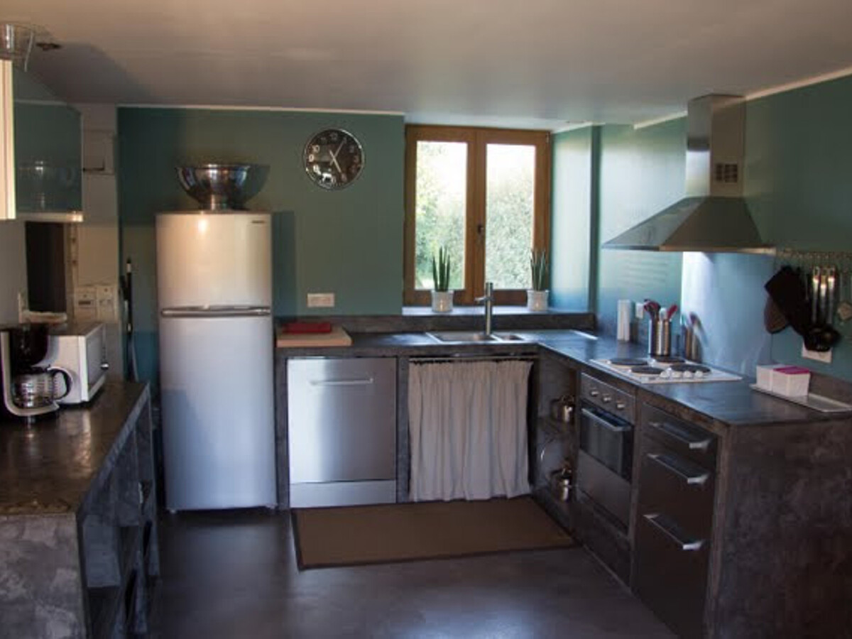 Gîte moderne 4 pers. avec poêle à bois à Tourneville-sur-Mer - Photo 3